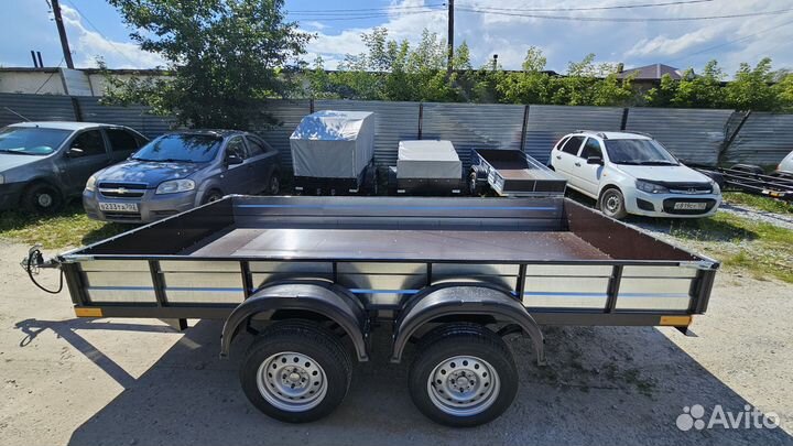 Прицеп легковой 3.5 на 1.75 двухосный категор.б