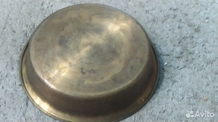 Латунный таз для варенья СССР 4,5 л