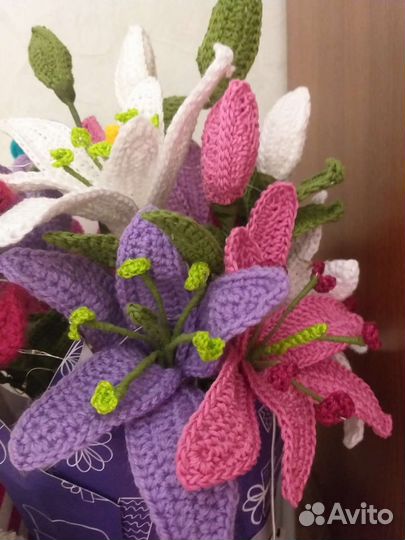 Букет цветов, светильник, подарок, дизайн