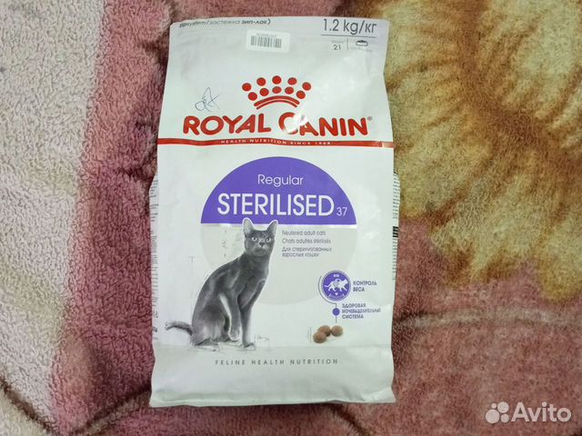 Корм для кошек royal canin sterilised 1.2 кг