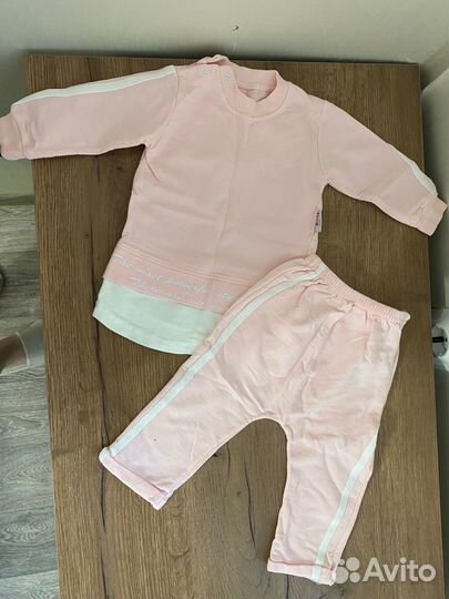 Костюм для девочки 9-12м 74-80р