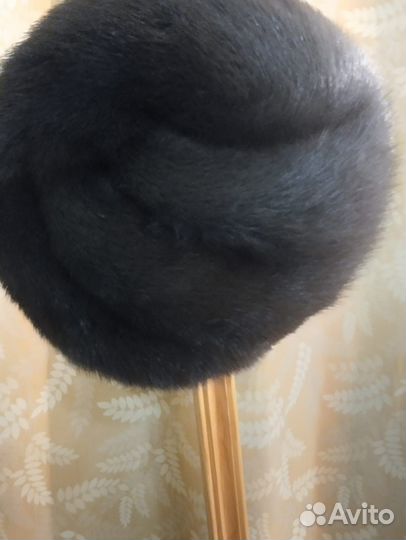 Шапка норковая берет