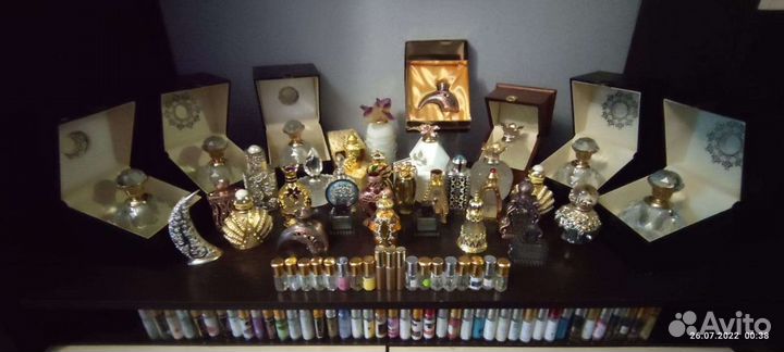 Пустые флаконы от масляных духов