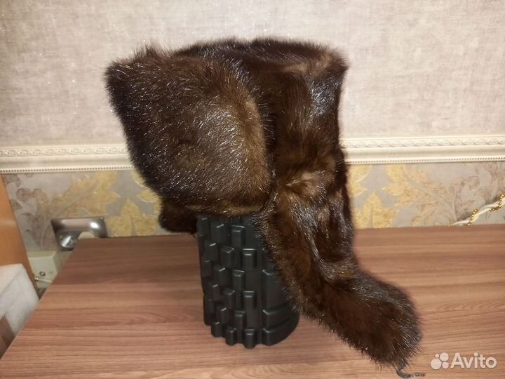 Мужская шапка норковая