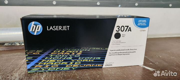 Картридж HP CE740A 307A черный