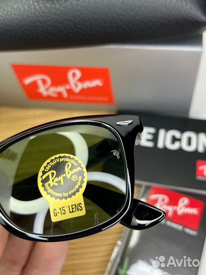 Очки RayBan LUX 4195 Wayfarer (Полный комплект)