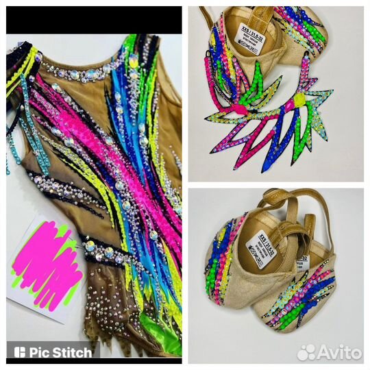 Украшение на кичку для художественной гимнастики