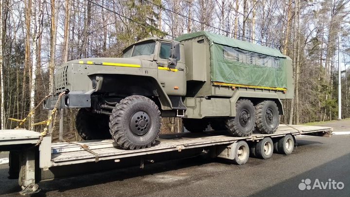 Перевозка спецтехники. Аренда трала