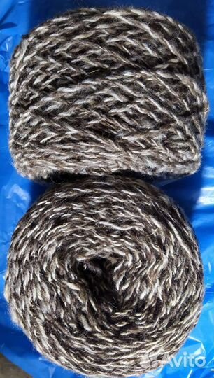 Пряжа из собачьей, овечьей шерсти