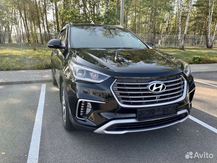 Hyundai Grand Santa Fe 2.2 AT, 2017, 160 000 км