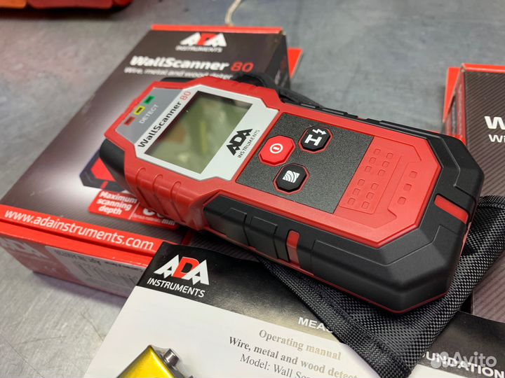 Детектор проводки, металла ADA Wall Scanner 80