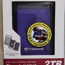 Новые USB3 HDD 2-4тб Transcend 25h3, Adata HD710
