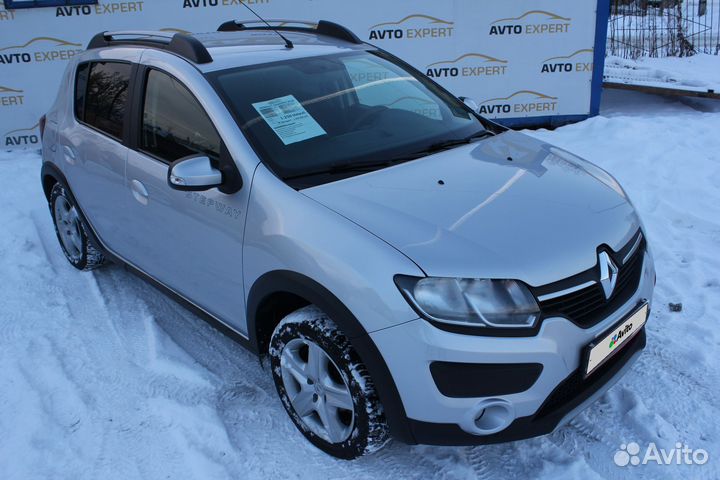 Renault Sandero Stepway 1.6 МТ, 2018, 84 000 км
