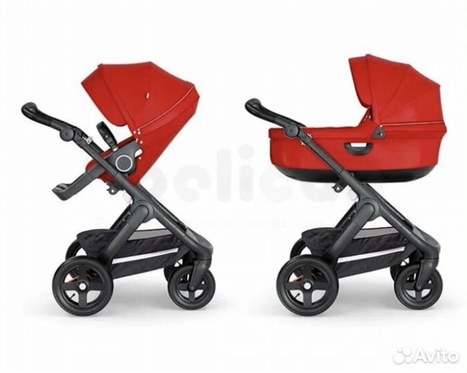 Коляска stokke trailz 2 в 1