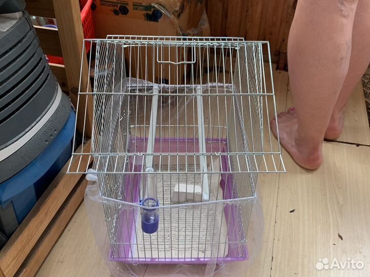 Клетка для попугая бу
