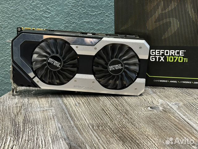 Видеокарта Palit GeForce GTX 1070 Ti 8gb jetstream купить в Волгограде ...
