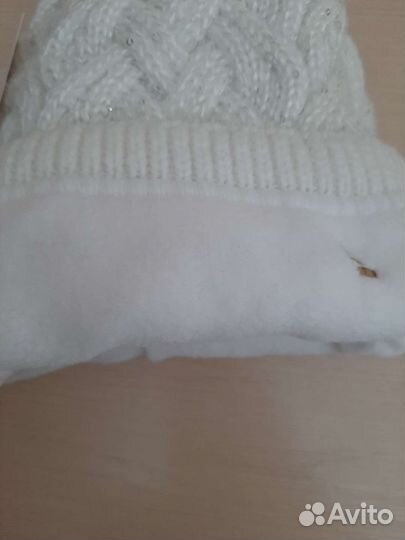 Комплект шапка и шарф женский