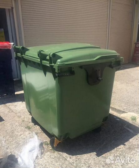 Контейнер для мусора 1100 л 1 куб (Евро контейнер)