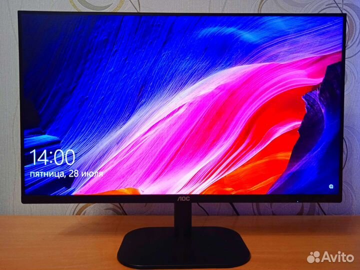Монитор 27дюймов IPS Full hd 75Гц AOC 27B2H
