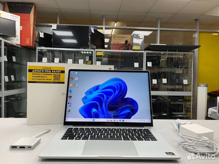 Ноутбук Xiaomi Ryzen 5 6 ядер/ Ram 16Gb/ 120Гц