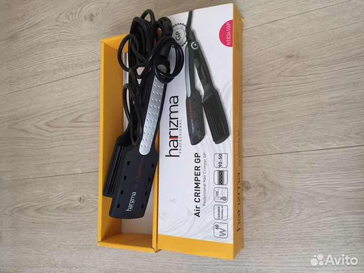 Профессиональные щипцы-гофре harizma Air crimper G