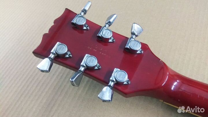 45-36. Yamaha SL380 sunburst les paul гитара