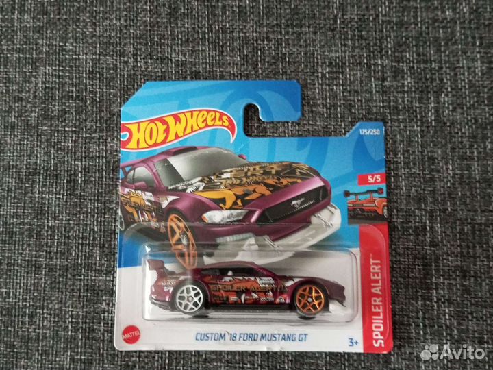 Mustang hot wheels