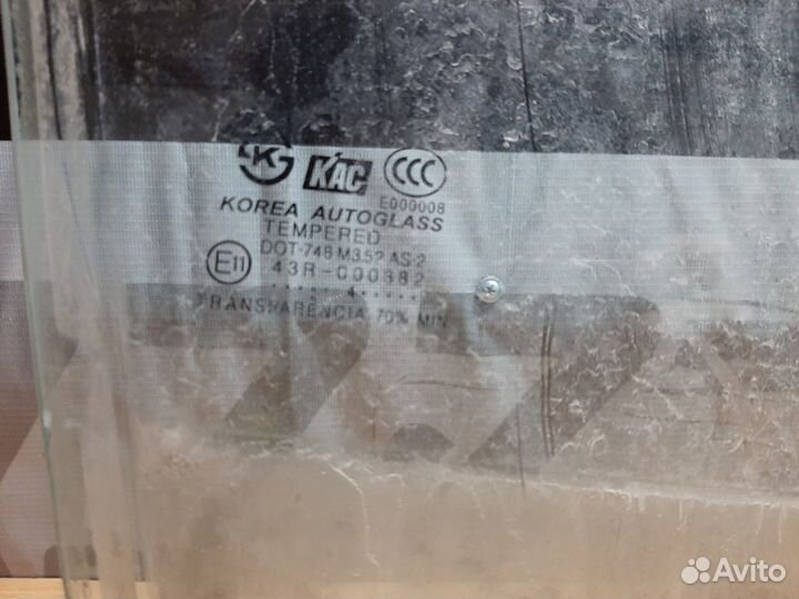 Стекло переднее правое Hyundai Sonata 5 EF