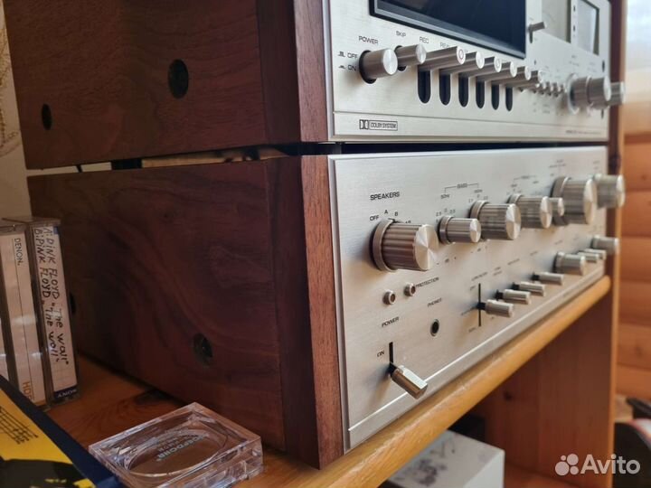 Усилитель Pioneer SA-810 и кассетная дека CT-7