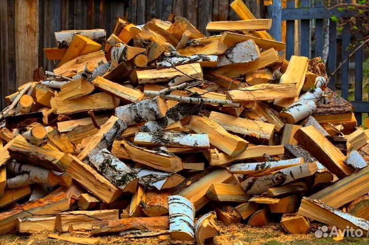 Дрова наколотые
