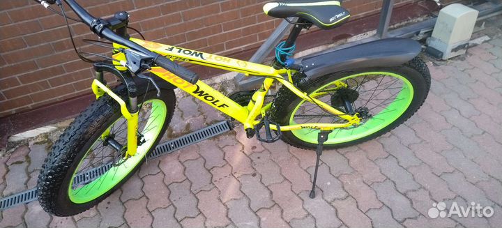 Велосипед фетбайк HOT wolf