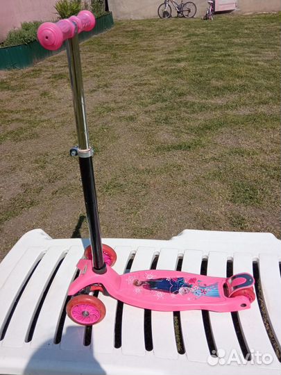 Самокат детский трехколесный бу