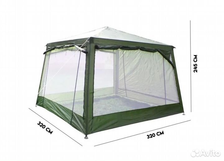 Палатка-шатер-беседка 1628D / 320x320x245