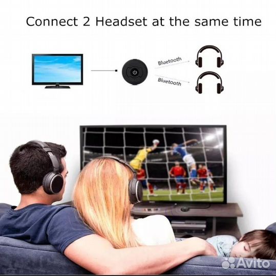 Блютуз передатчик для тв, стерео, новый