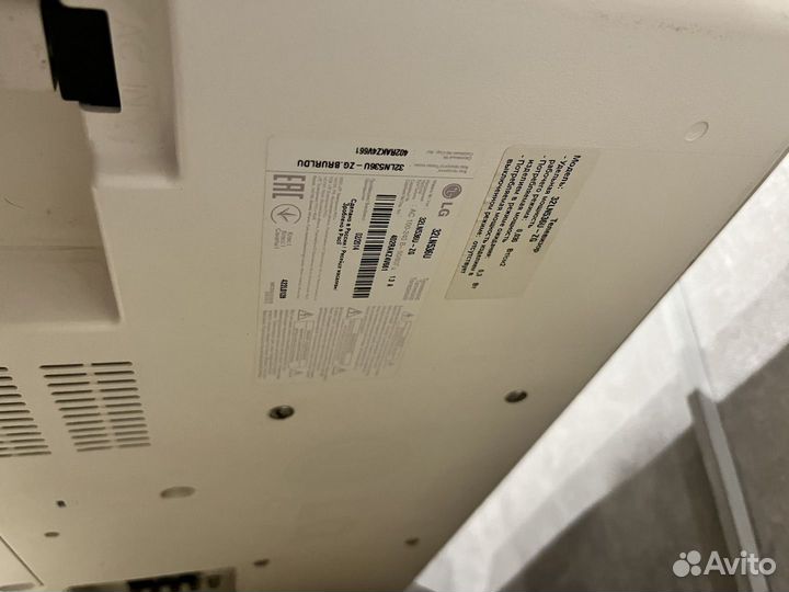 Телевизор lg 32LN536U
