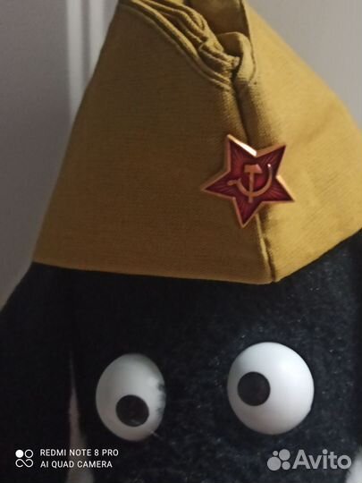 Пилотка солдатская х/б