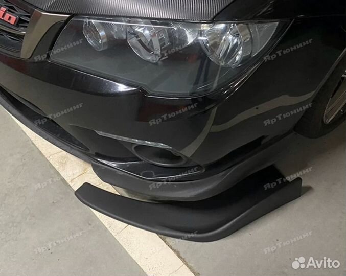 Универсальные элероны сплиттер бампера