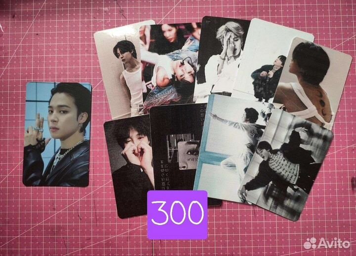 Секретный конверт с картами bts