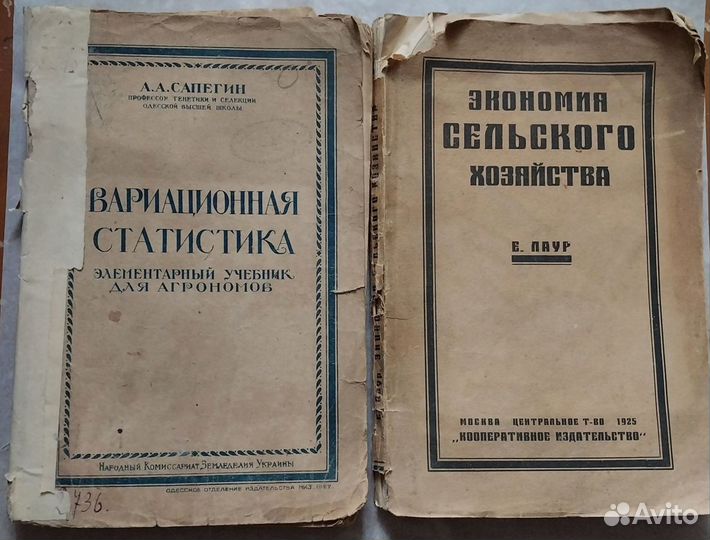 Книги по экономике 1920-х годов