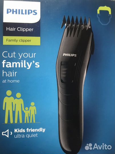 Машинка для стрижки волос philips новая