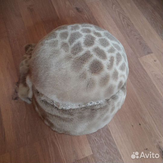 Шапка норковая женская