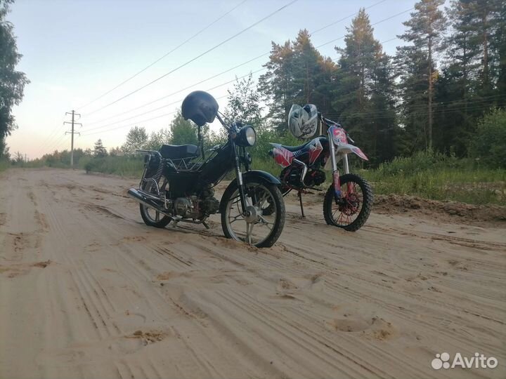 Разбор мопедов альфа, дельта