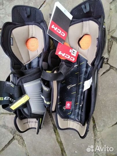 Щитки хоккейные ссм