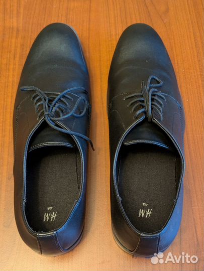 Туфли мужские 45 размер черные H&M