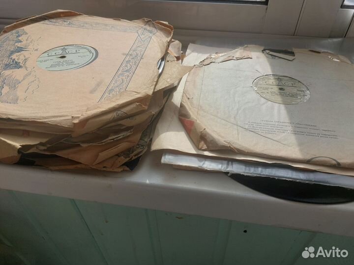 Пластинки для патефона