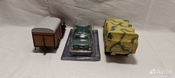Модели Opel capitan, blitz, Ford V3000S 1/43