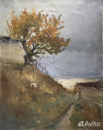 Картина маслом на холсте пейзаж