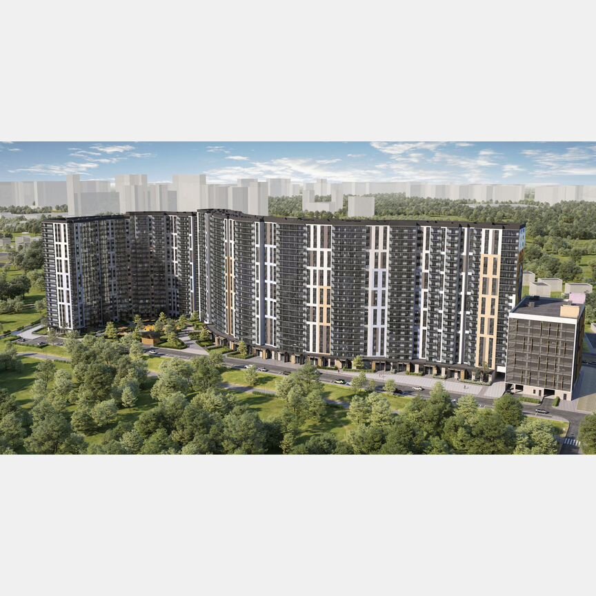 2-к. квартира, 58,4 м², 22/22 эт.