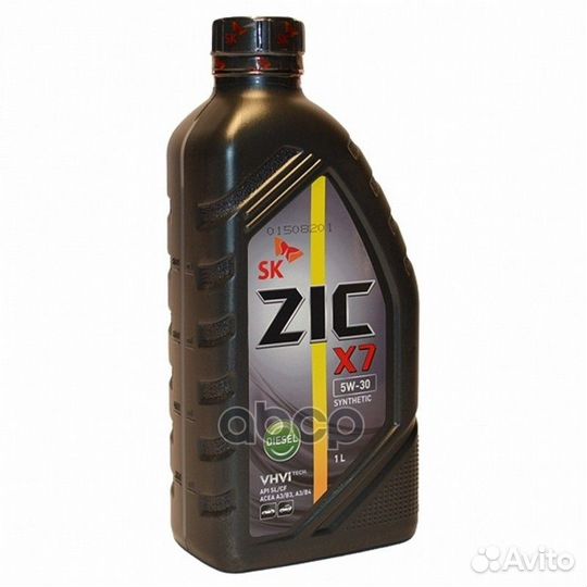 ZIC X7 diesel 5W30 (1L) масло мот. синтAPI