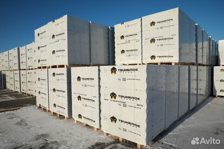 Газоблок Теплит Д500 В2,5